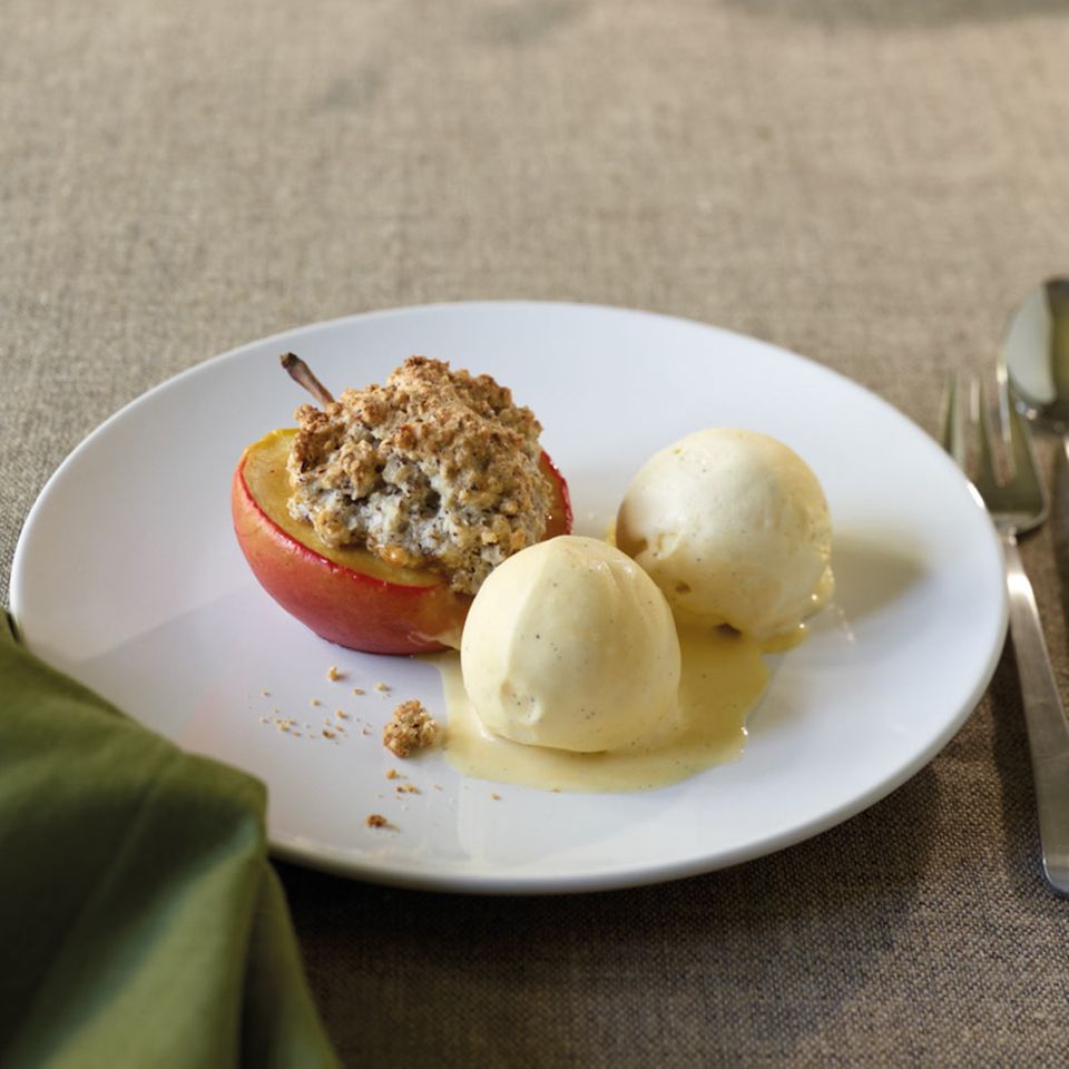Desserts mit Apfel