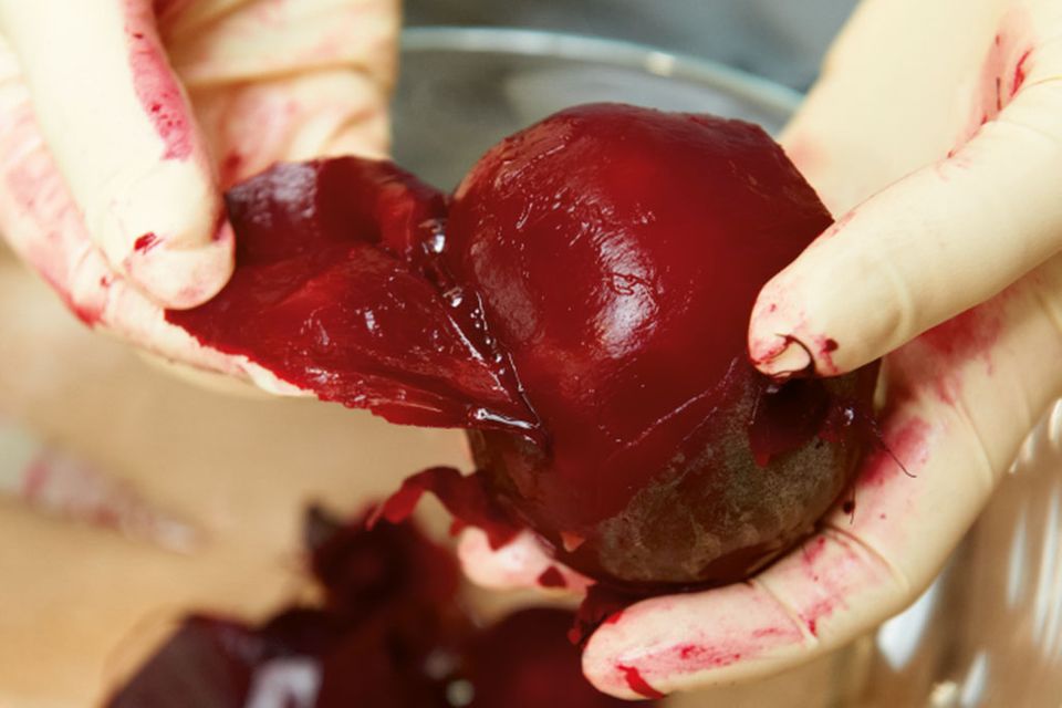 Lauwarmer Rote-Bete-Salat Lauwarmer Rote-Bete-Salat