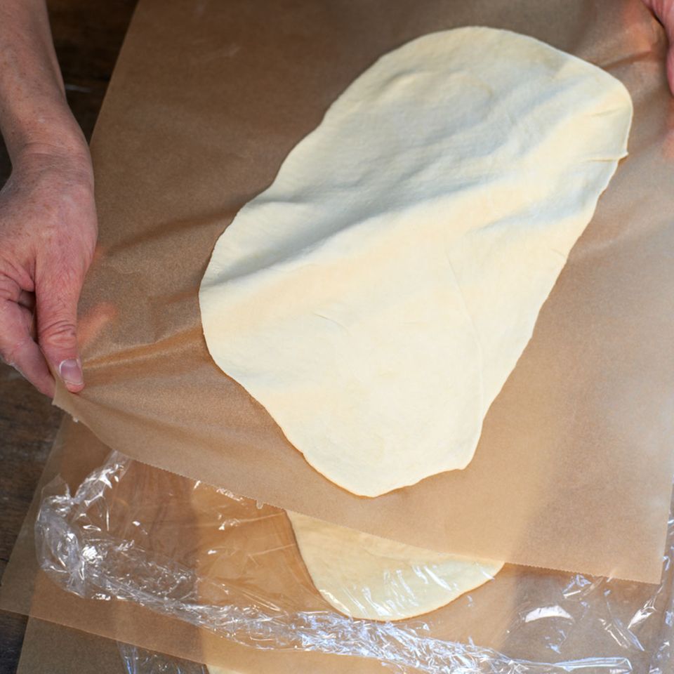 Flammkuchenteig Grundrezept