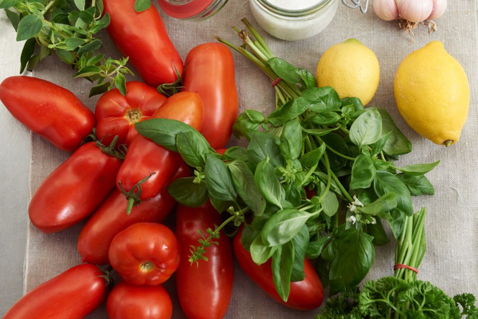 Gremolata-Tomaten