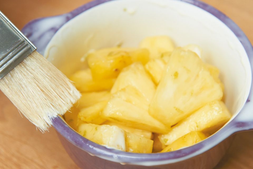 Ananas unter der Haube Ananas unter der Haube