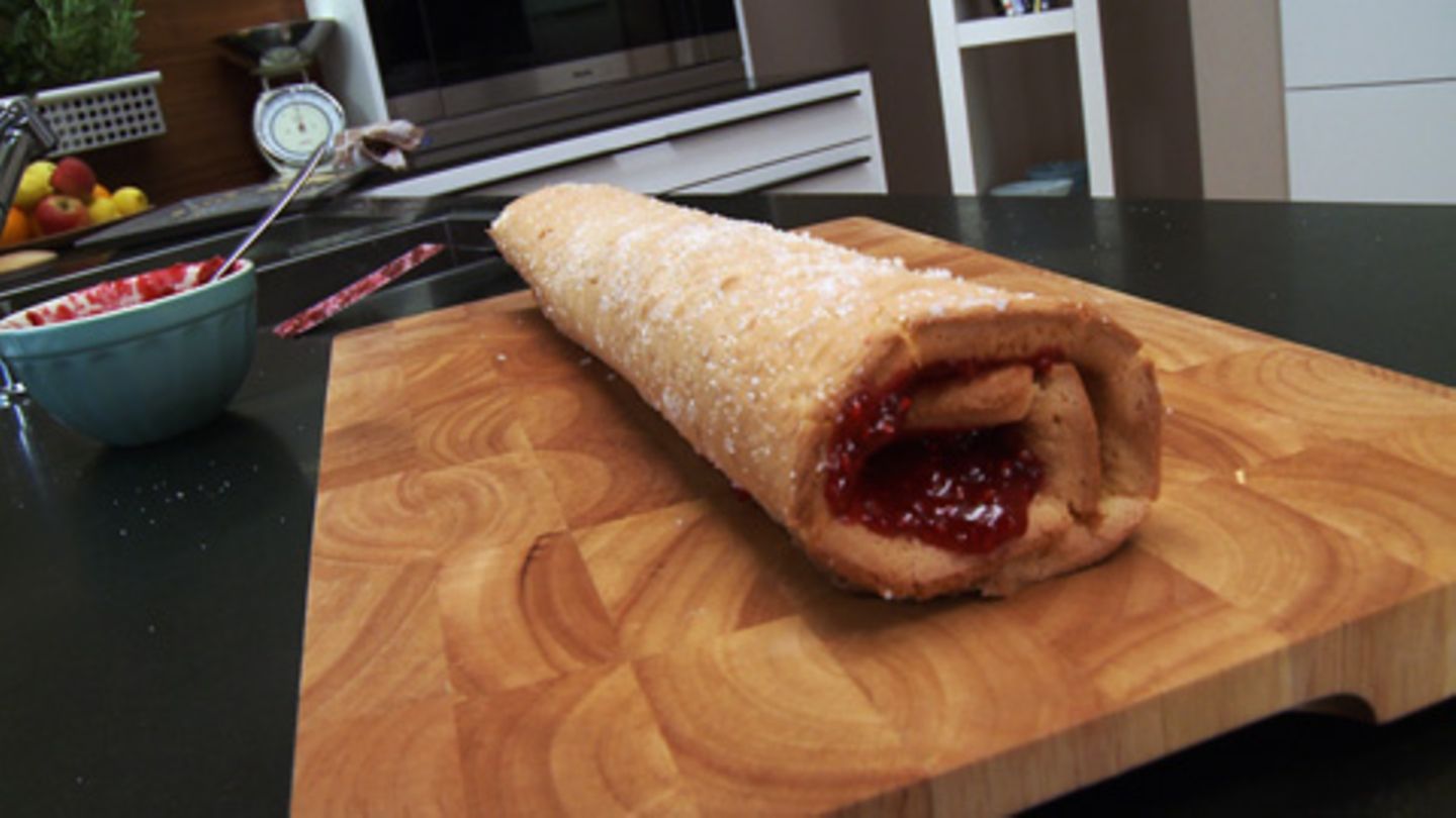 Biskuit für Rouladen und Löffelbiskuit Rezept Rezept