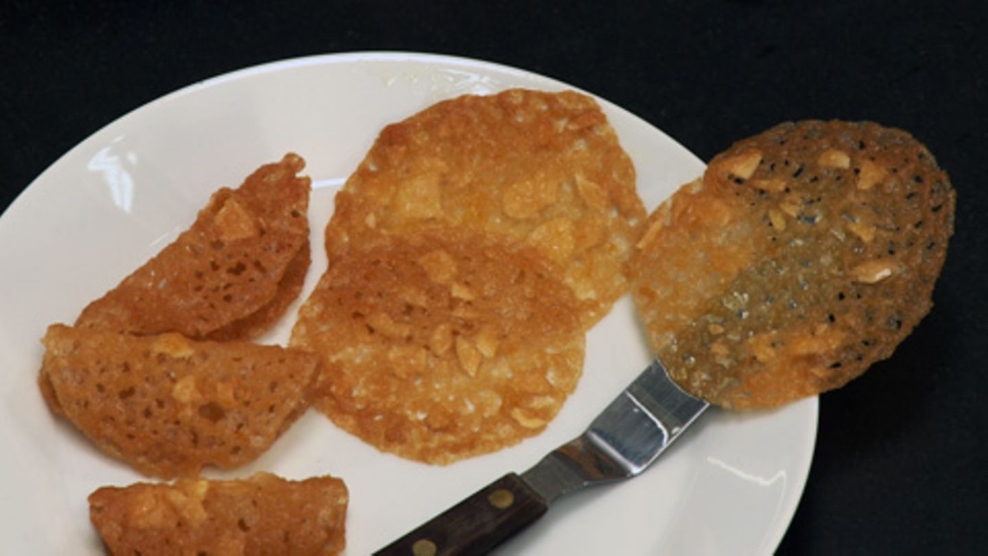 Grundteig Französische Hippenmasse: Tuiles Rezept Rezept