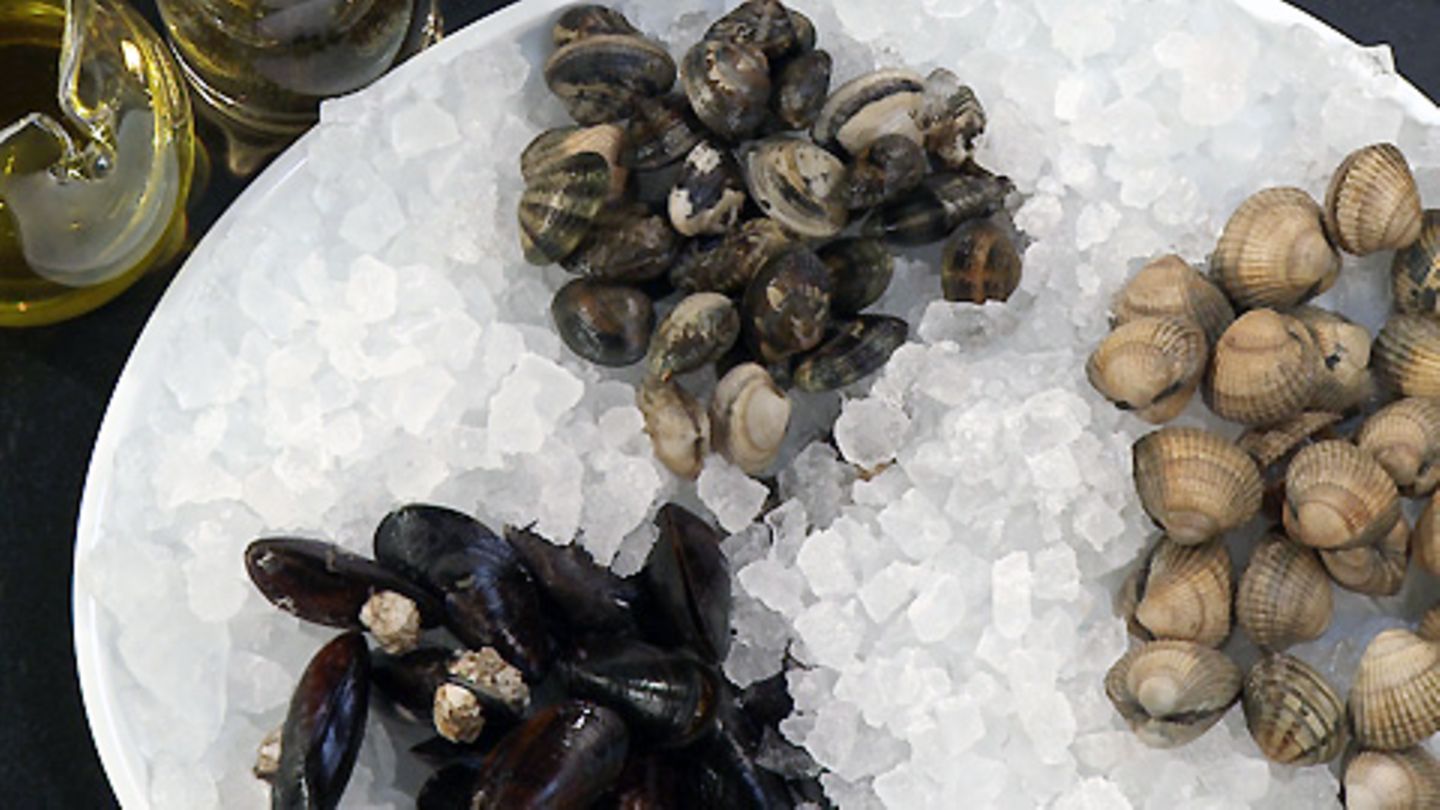 Muscheln garen Rezept Rezept