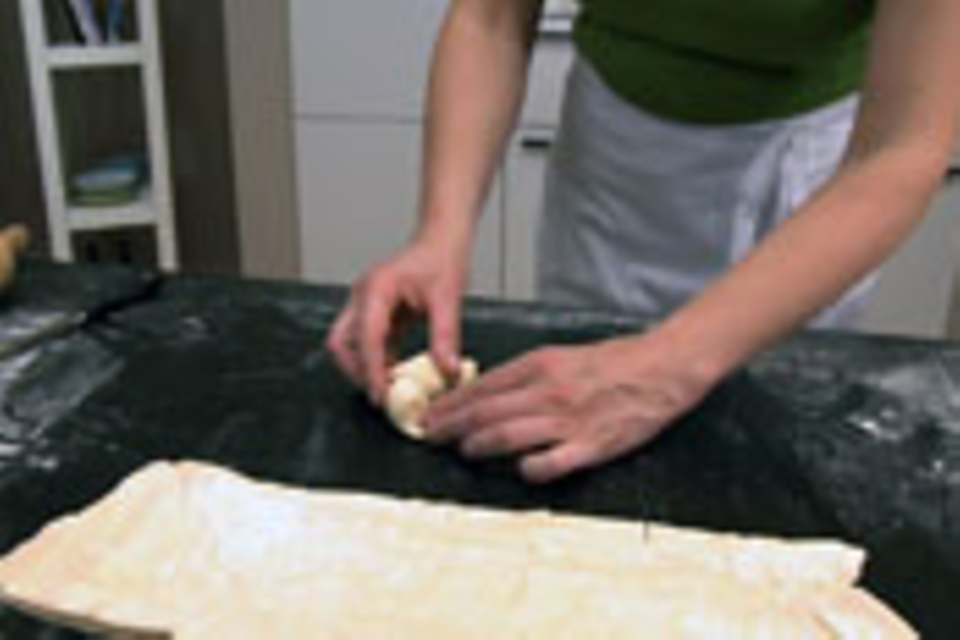 Croissants formen