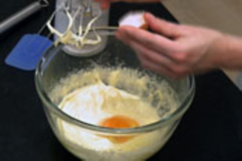 Butter schaumig schlagen