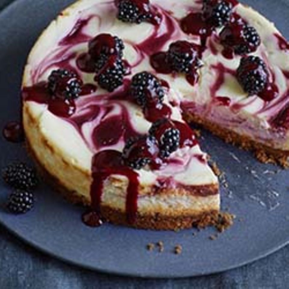 Brombeer-Cheesecake