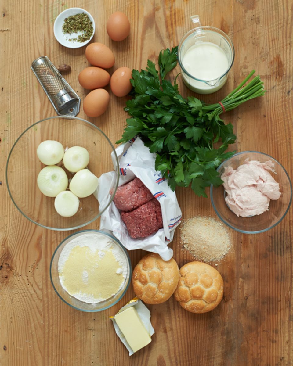 Die Grundzutaten für Maultaschen Die Grundzutaten für Maultaschen