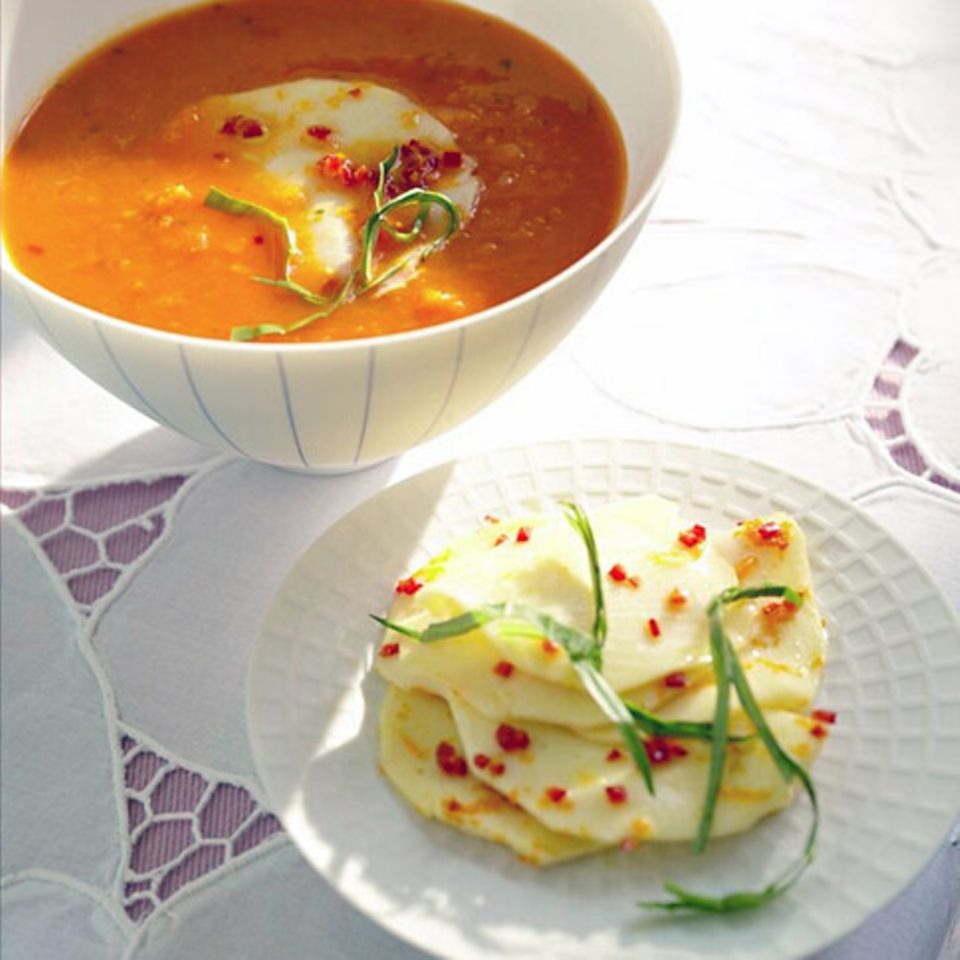 Rezepte: Möhren in Suppen und Eintöpfen