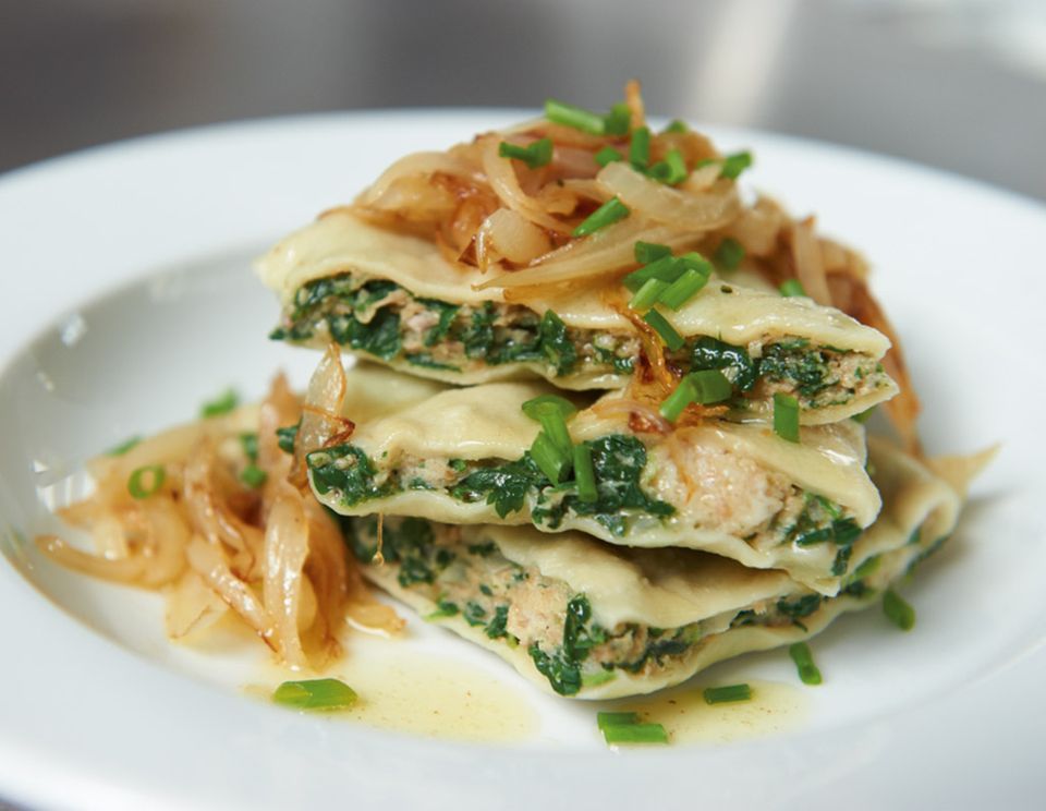 Maultaschen: schwäbische Traditions-Flachnudeln Maultaschen: schwäbische Traditions-Flachnudeln