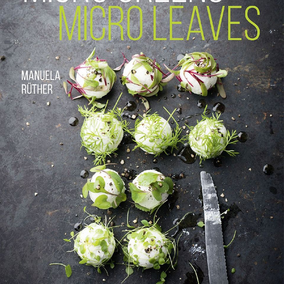 Cover des Buches mit einem der Rezepte: Ziegenkäsebällchen in Leaves.