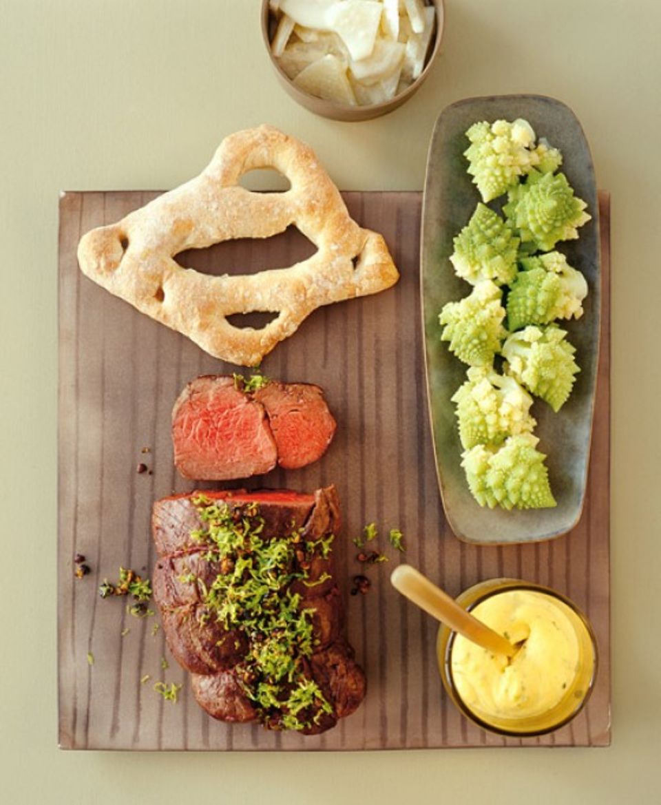 Chateaubriand mit Sauce Béarnaise Chateaubriand mit Sauce Béarnaise