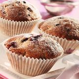 Schoko-Muffins mit Sauerkirschen