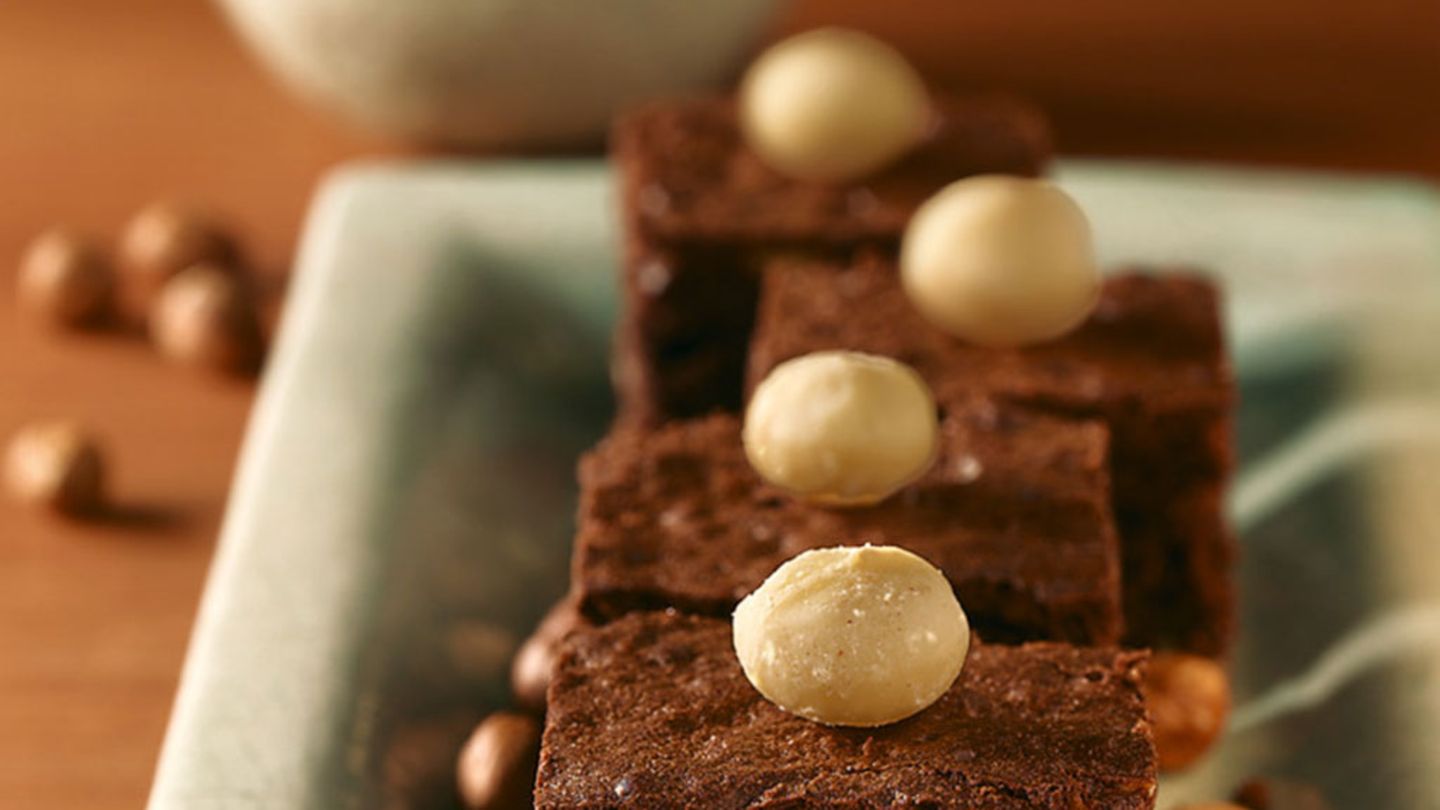 Brownies mit Macadamianüssen Rezept