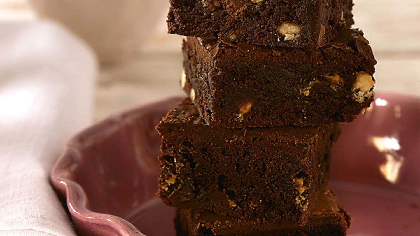 Triple-Choc-Brownies Rezept