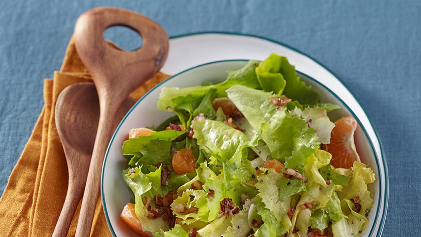 Endiviensalat mit Speck-Vinaigrette Rezept