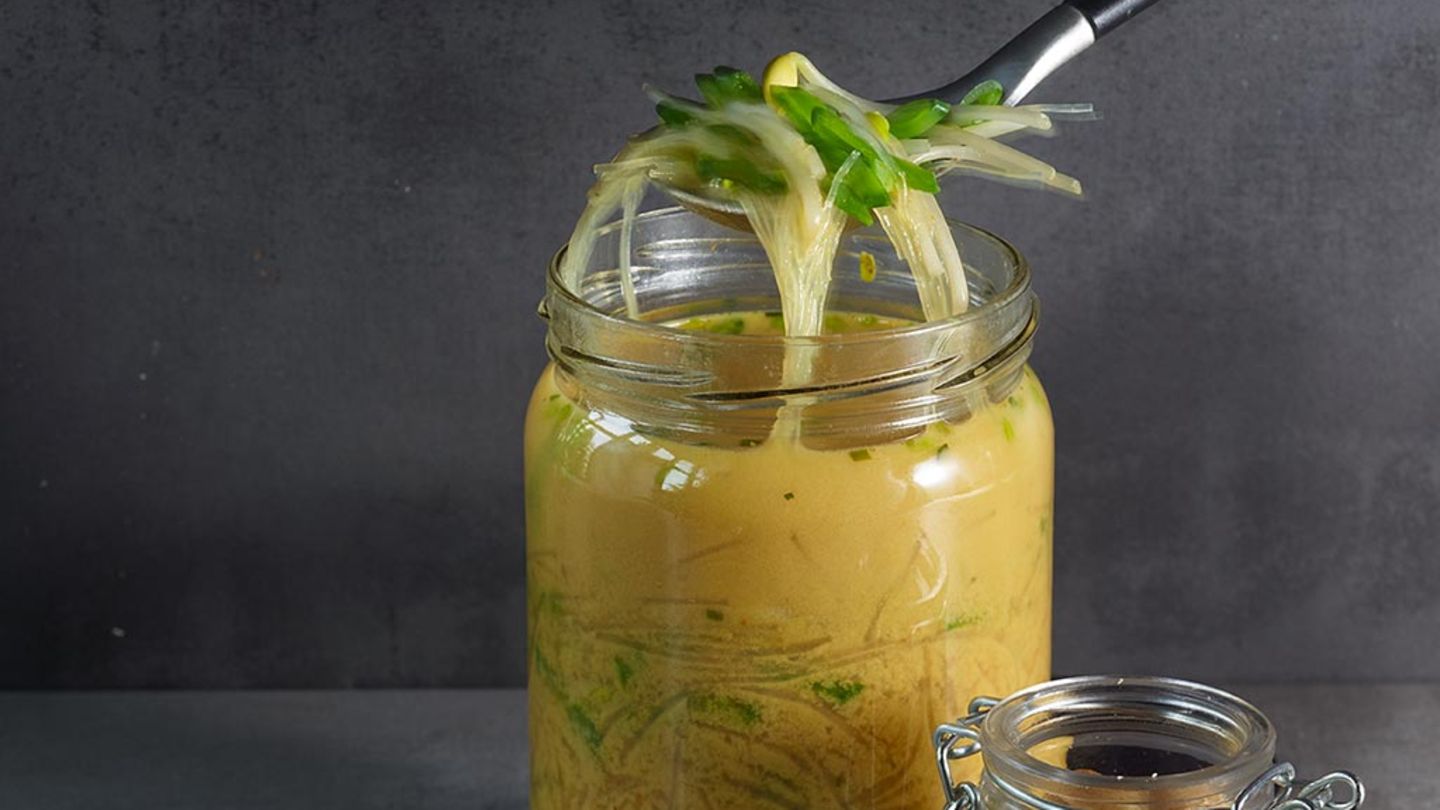 Glasnudelsuppe Rezept