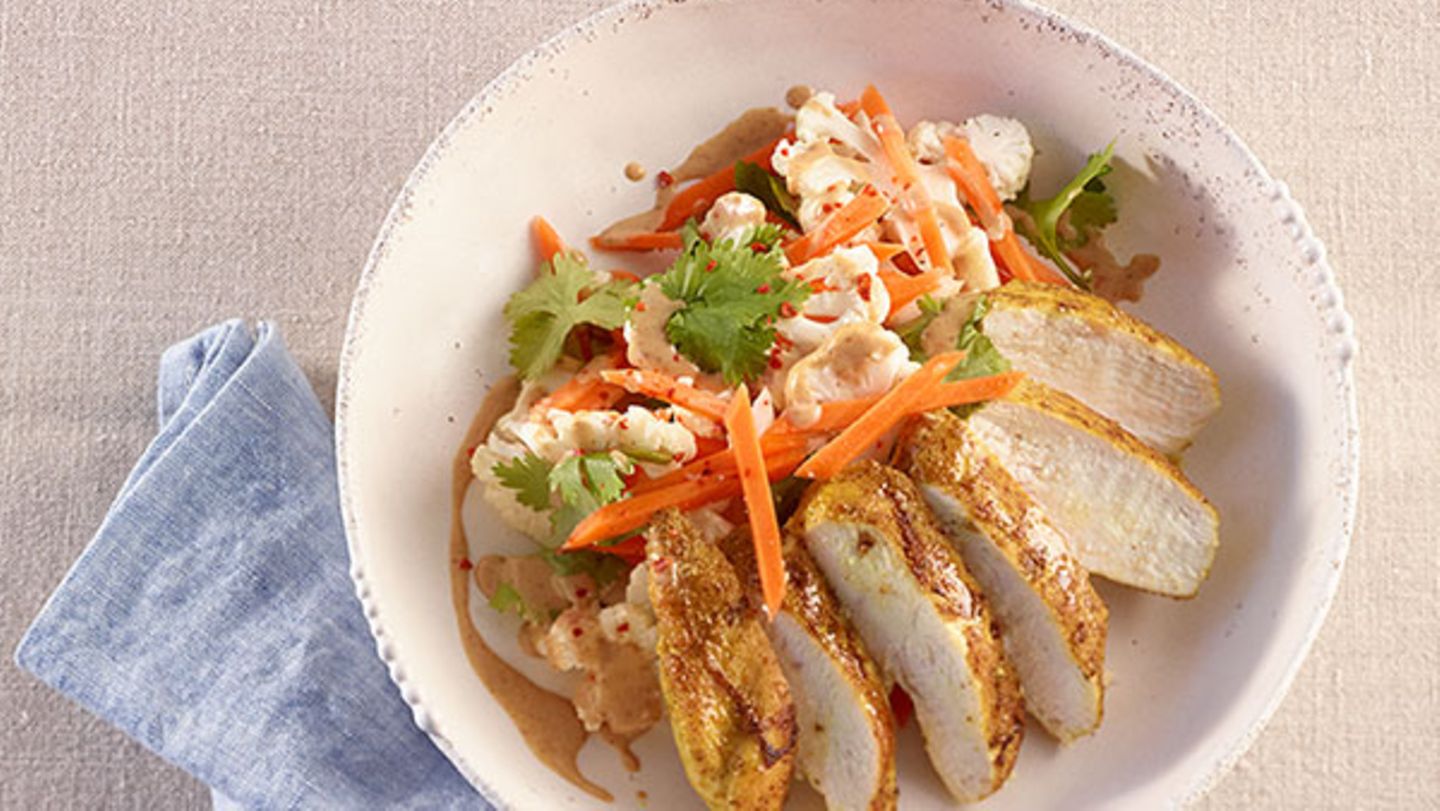 Blumenkohl-Möhren-Salat Rezept
