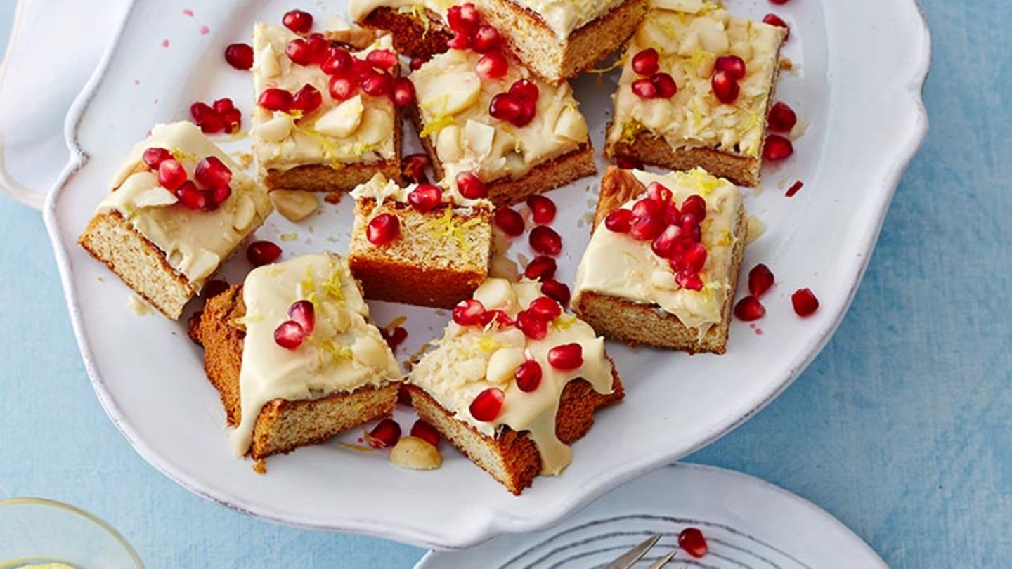 Zitronen-Blondies Rezept