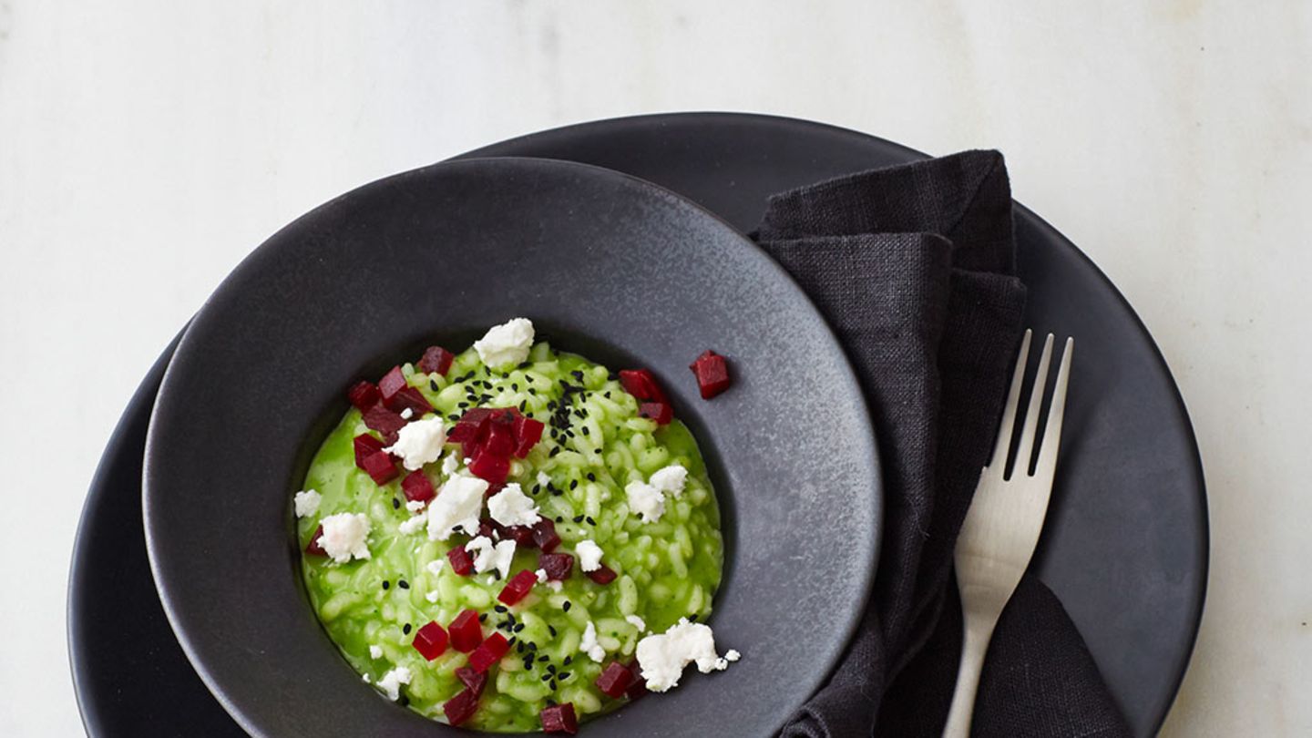 Petersilien-Risotto mit Roter Bete Rezept
