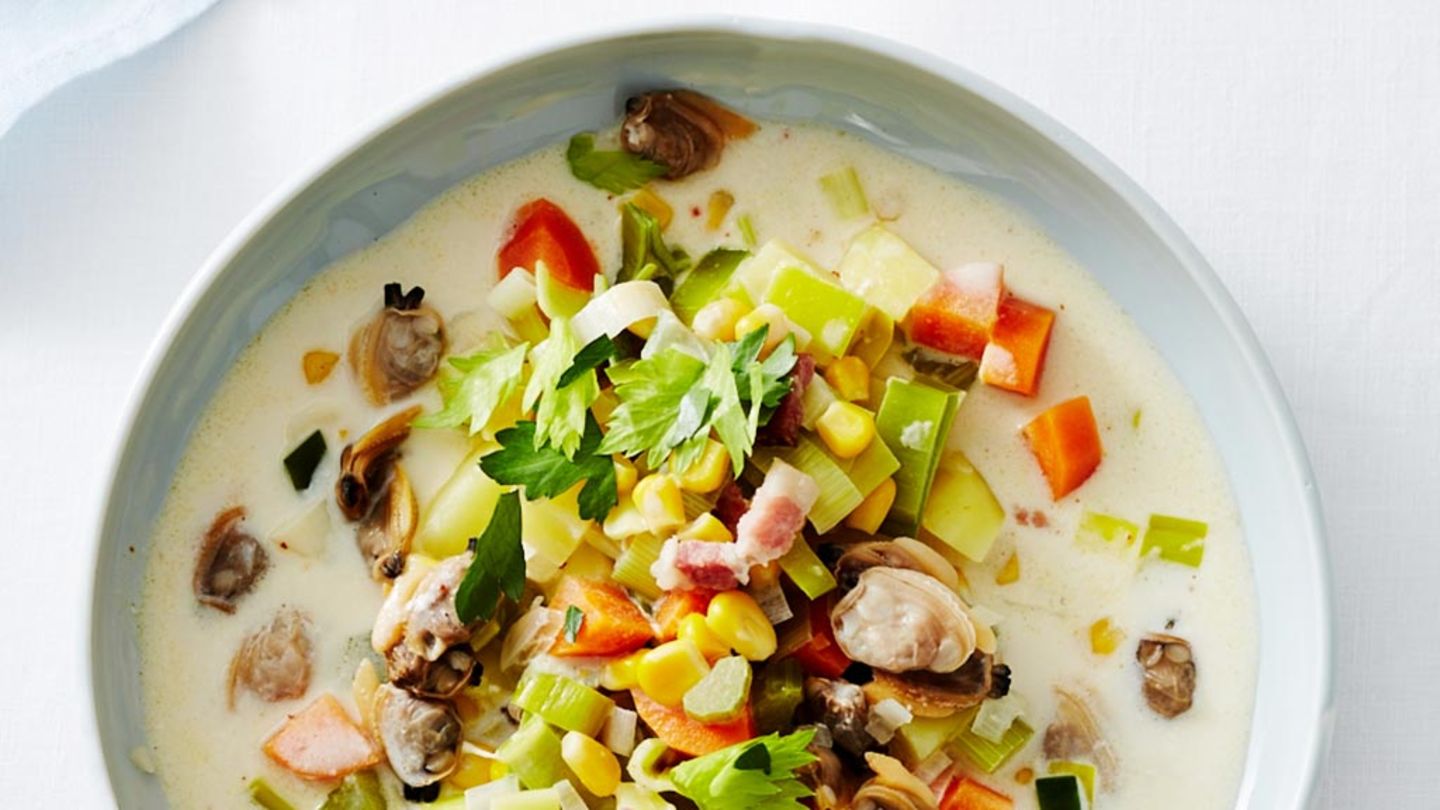 Clam Chowder mit Venusmuscheln Rezept