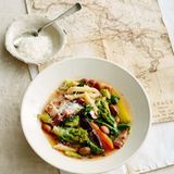 Minestrone mit Speck