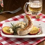 Apfel-Bohnen-Bratwurst
