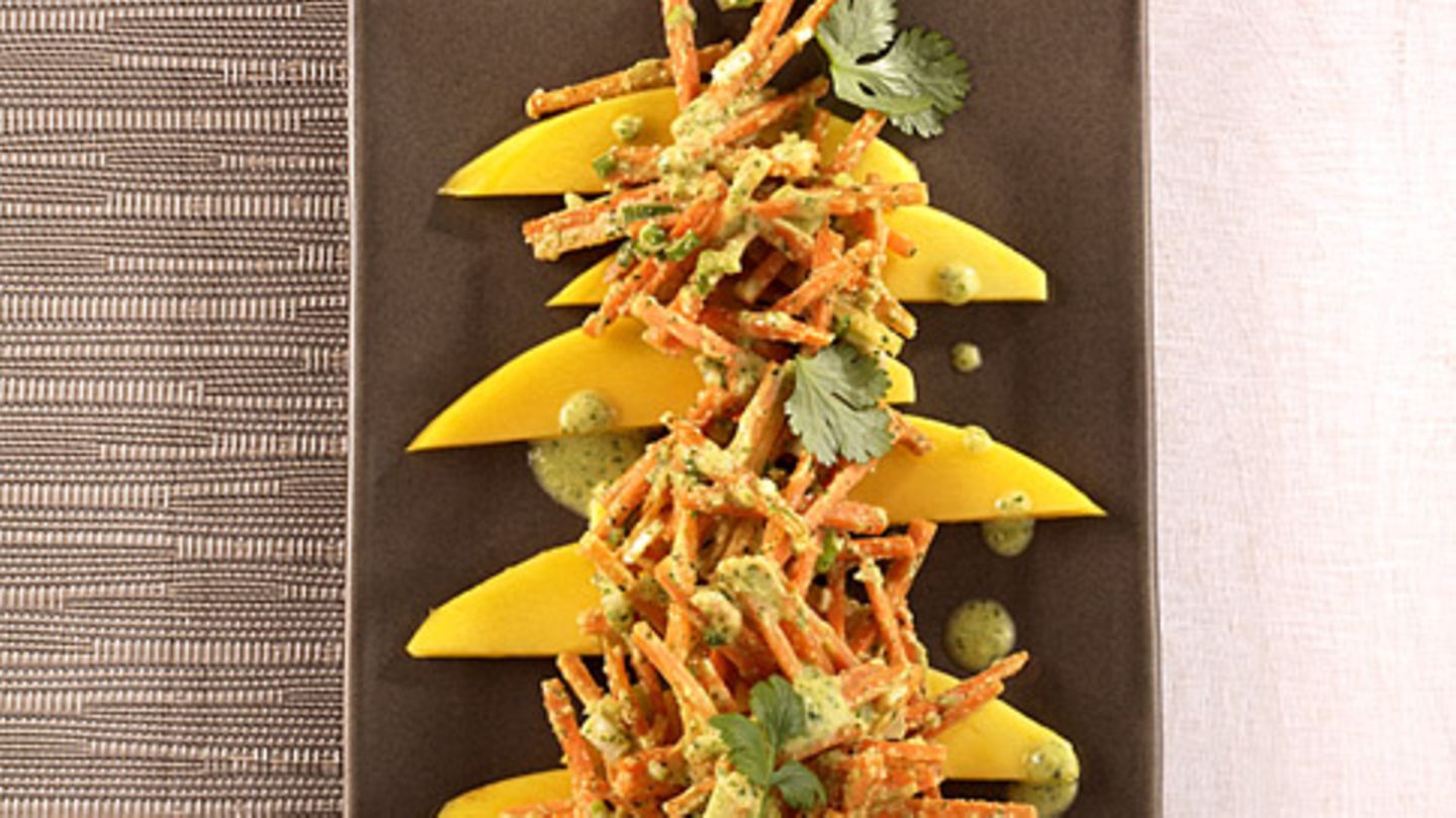 Mango-Möhren-Salat Rezept - [ESSEN UND TRINKEN]
