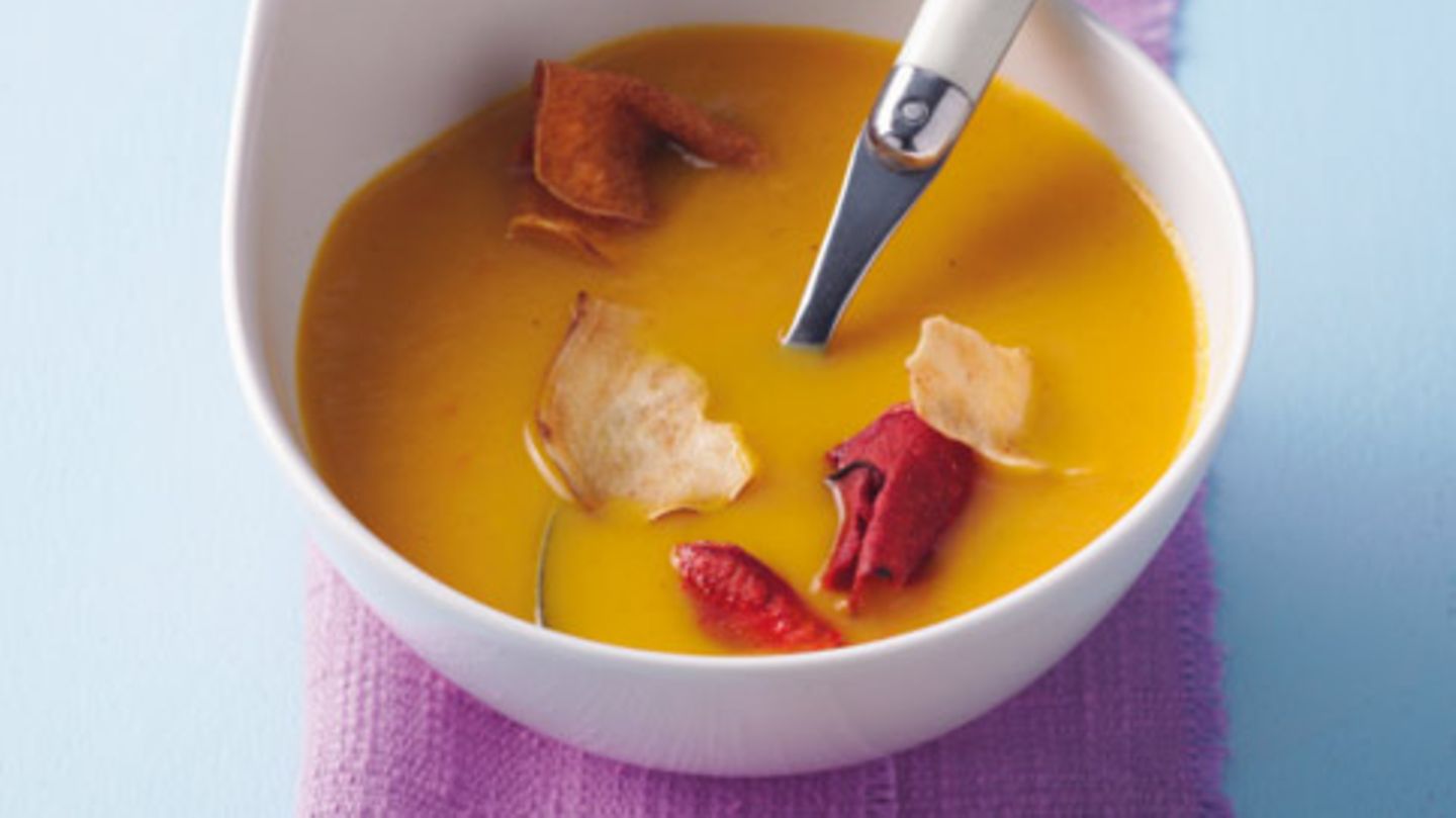 Möhren-Mango-Suppe Rezept