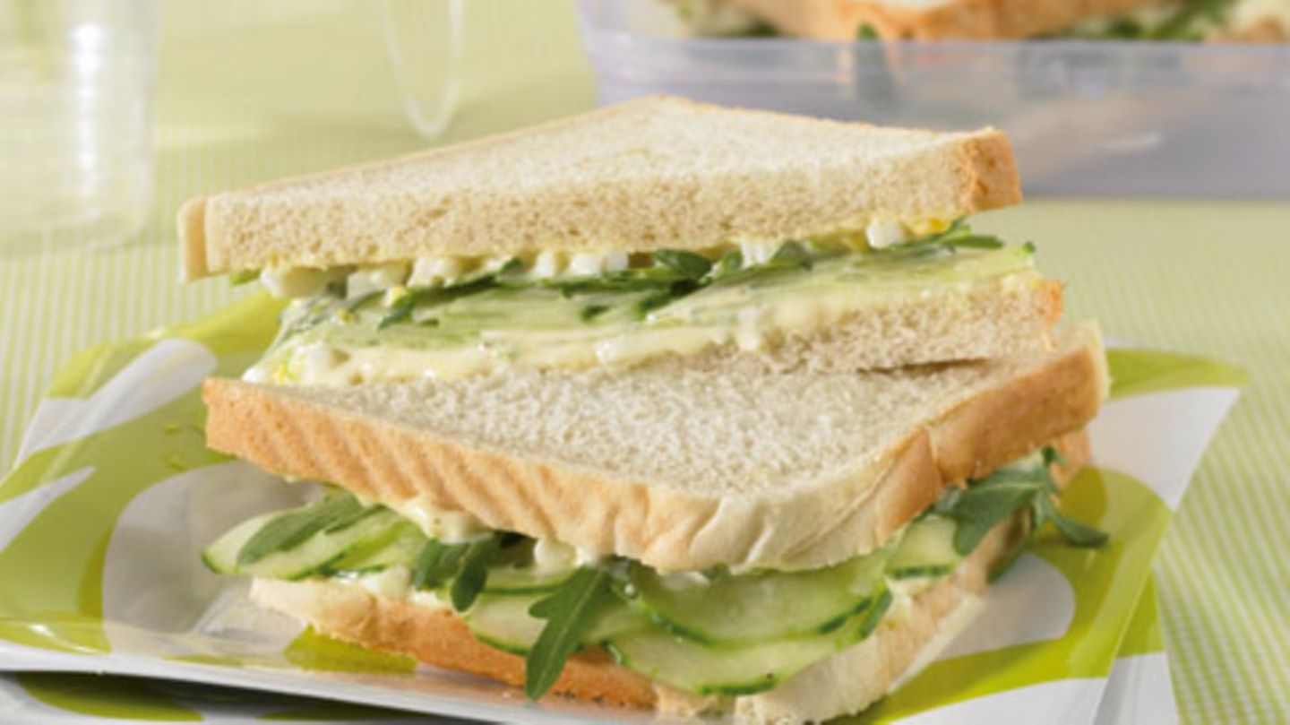 Gurken-Sandwich Rezept - [ESSEN UND TRINKEN]