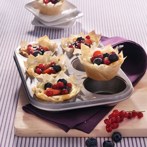 Mini-Cheesecakes im Filoteignest