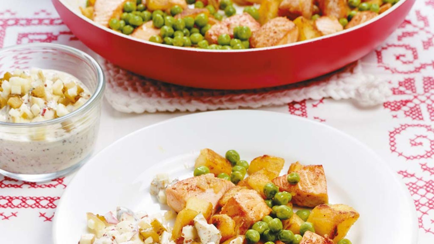 Lachs-Pannfisch Rezept