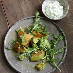 Kräuterschmarren mit Zaziki