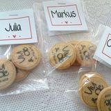Kekstütchen als Tischkärtchen