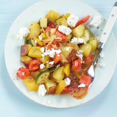 Mediterrane Kartoffelpfanne