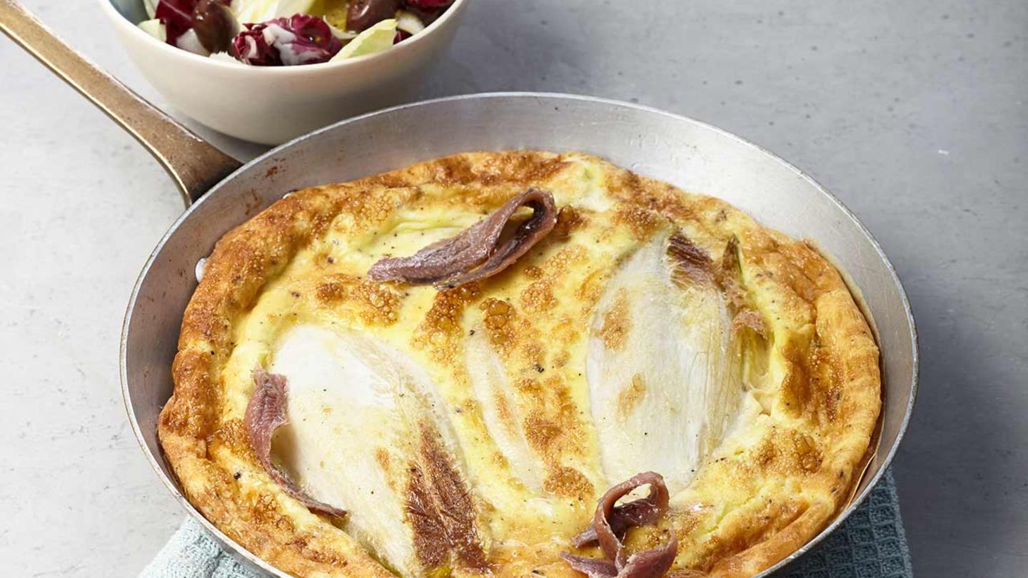 Chicorée-Omelette Rezept