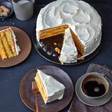 Orangen-Aprikosen-Torte