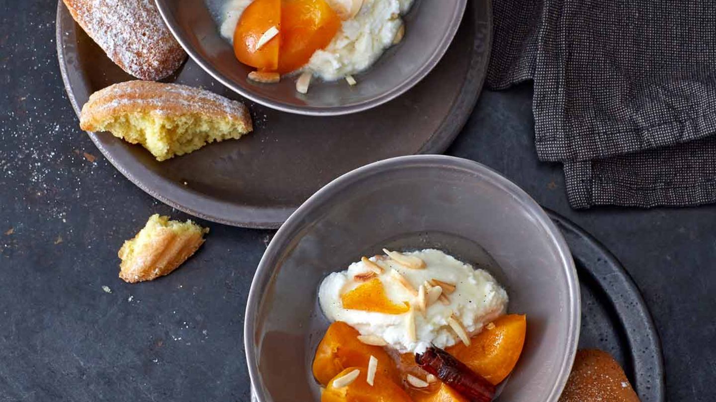 Madeleines mit Aprikosen Rezept