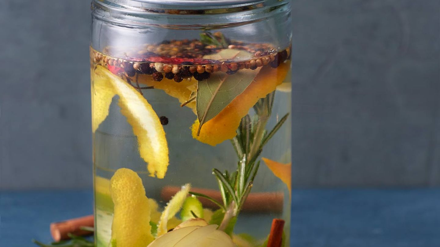 Homemade Gin Rezept