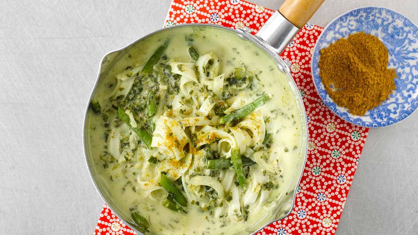 Curry-Kokos-Suppe Rezept