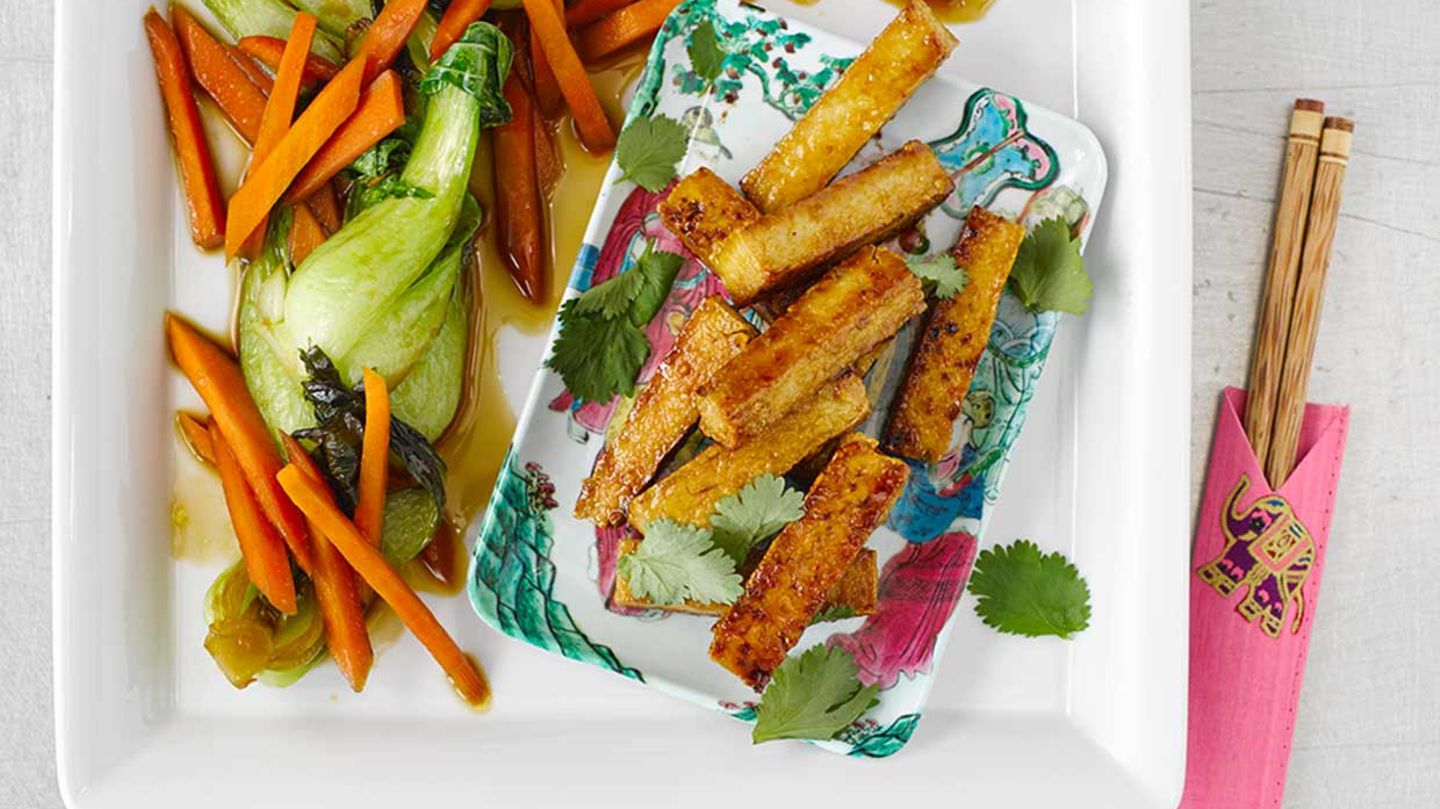 Tofu-Sticks mit Pak Choi Rezept