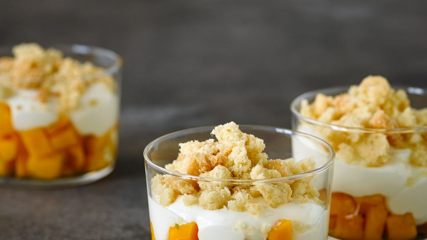 Mango-Trifle Rezept