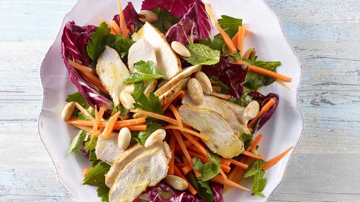 Orientalischer Hähnchensalat Rezept