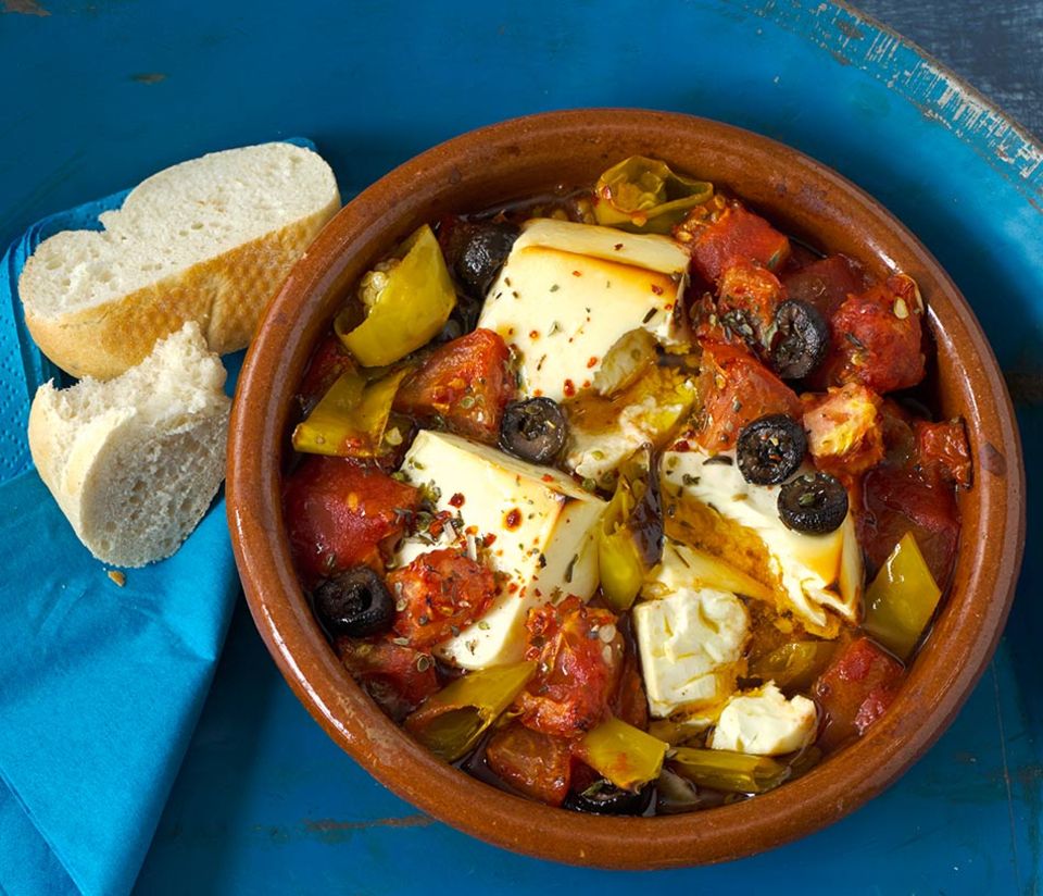 Feta-Tomaten-Auflauf Feta-Tomaten-Auflauf
