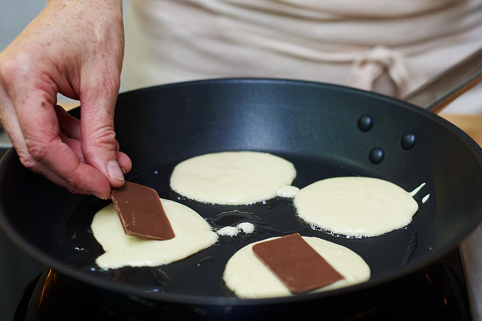 Pancakes mit Schoko