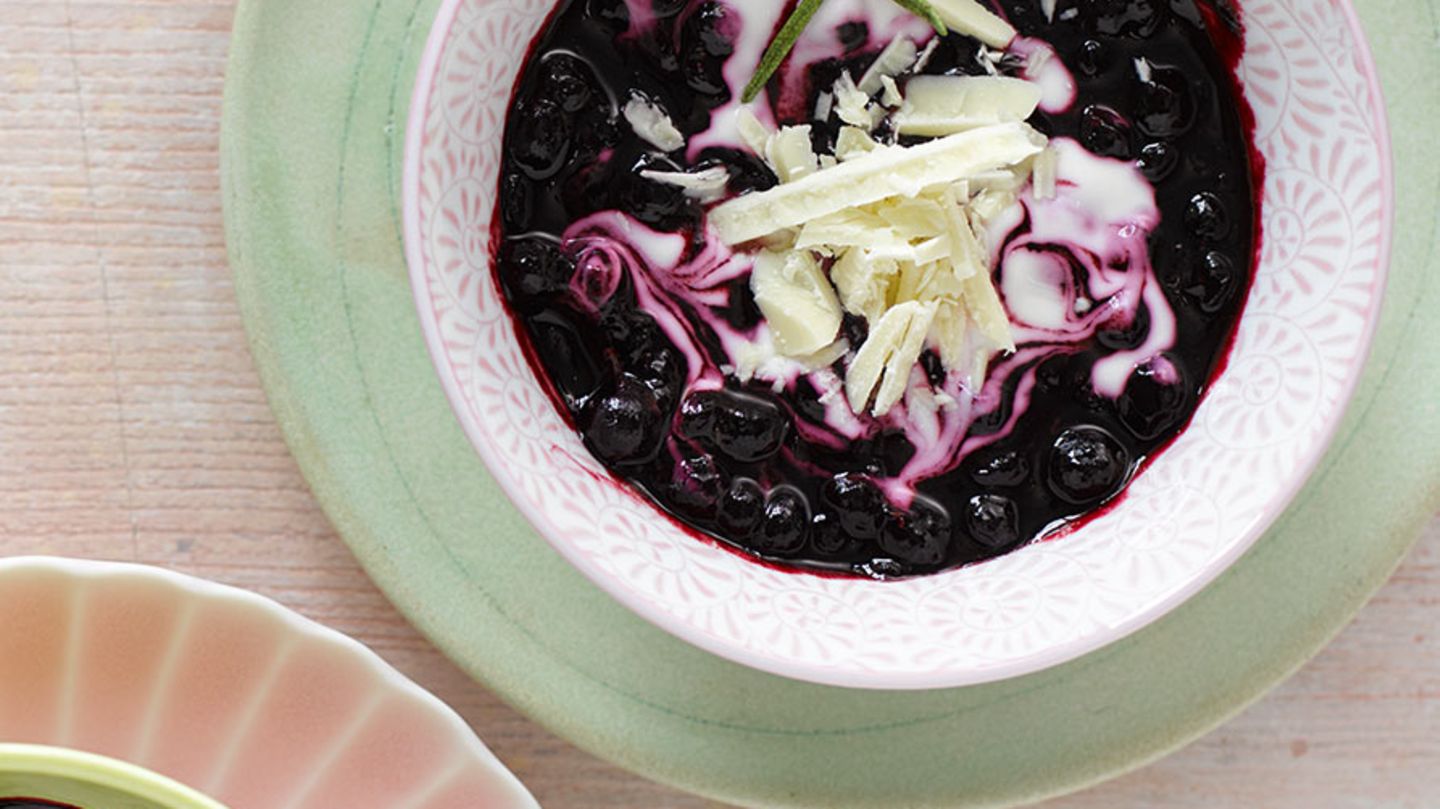 Heidelbeer-Rosmarin-Joghurt Rezept