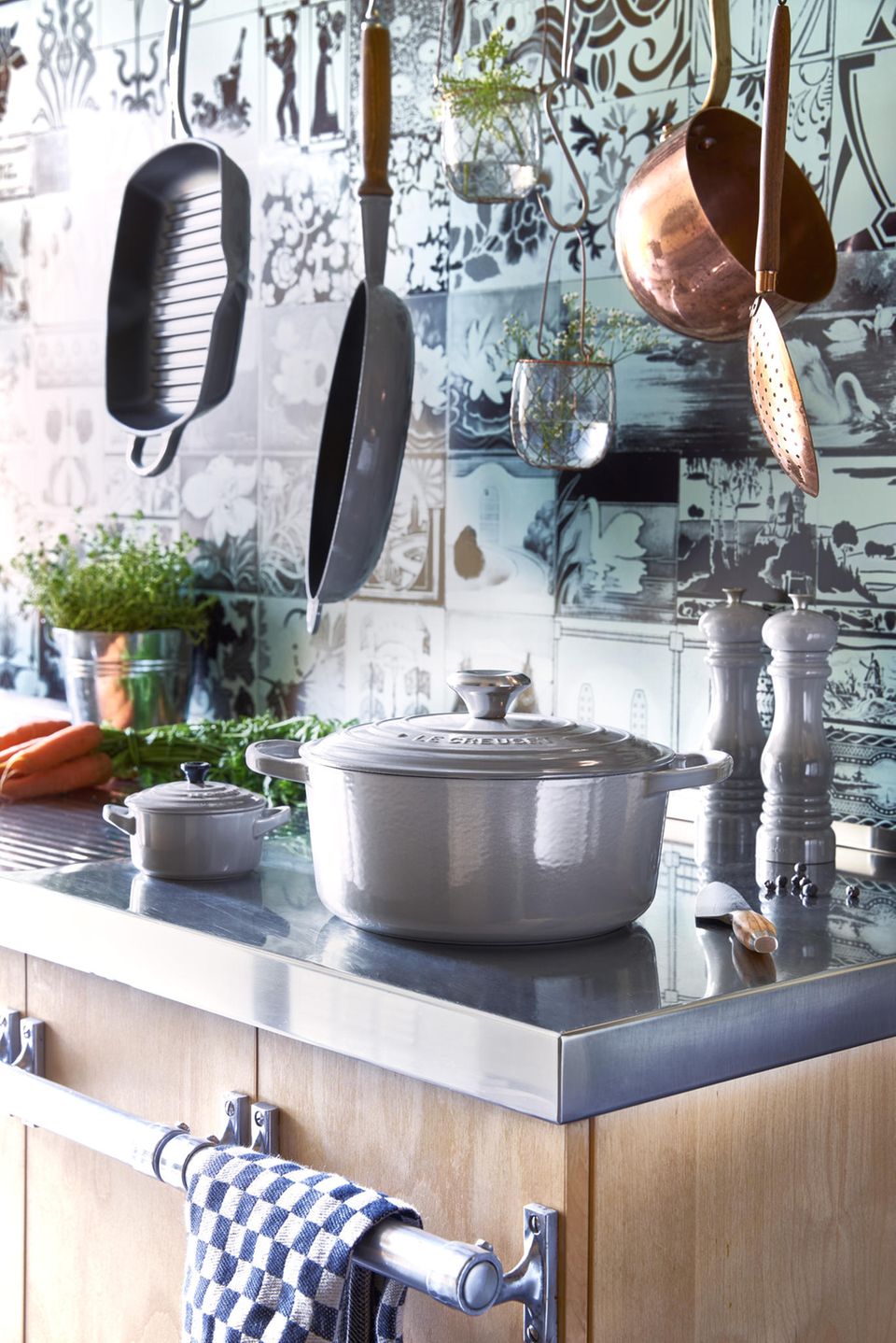 Le Creuset Perlgrau Le Creuset Perlgrau