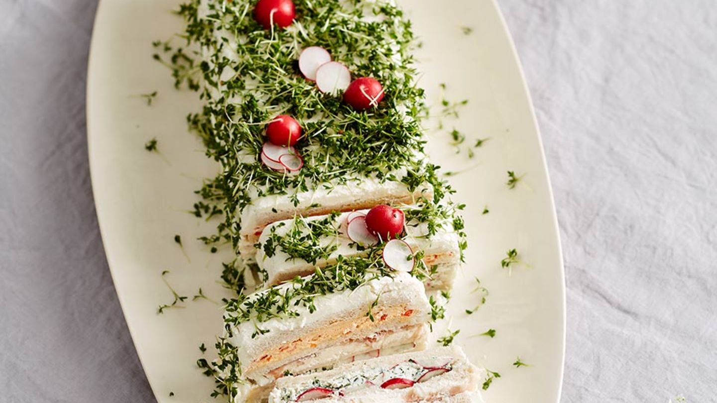 Sandwich-Frischkäse-Kuchen Rezept