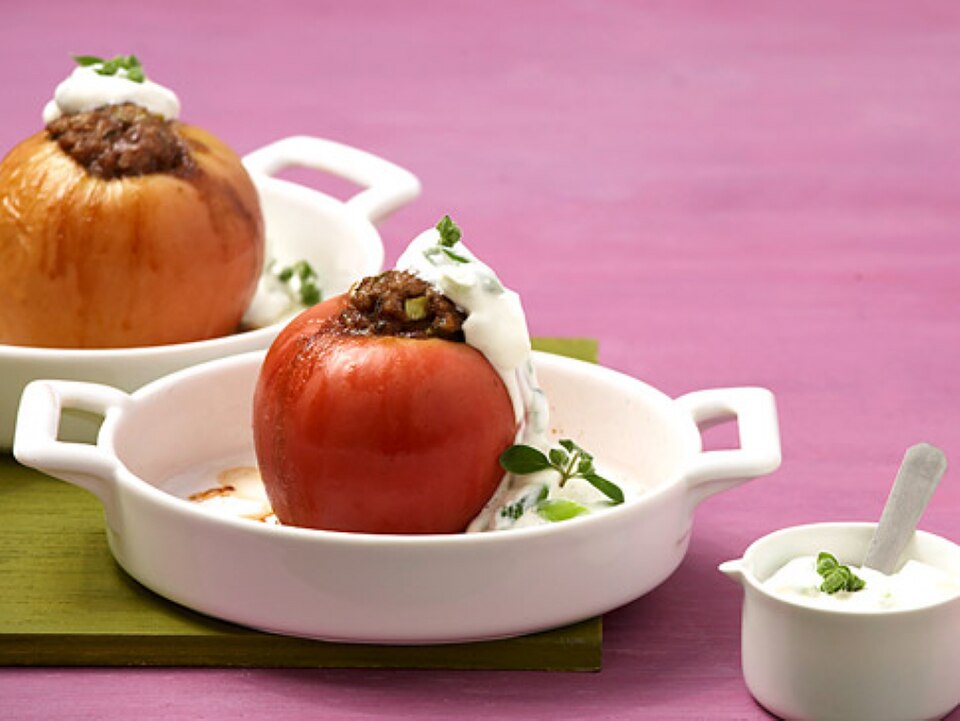 Pikanter Bratapfel Pikanter Bratapfel