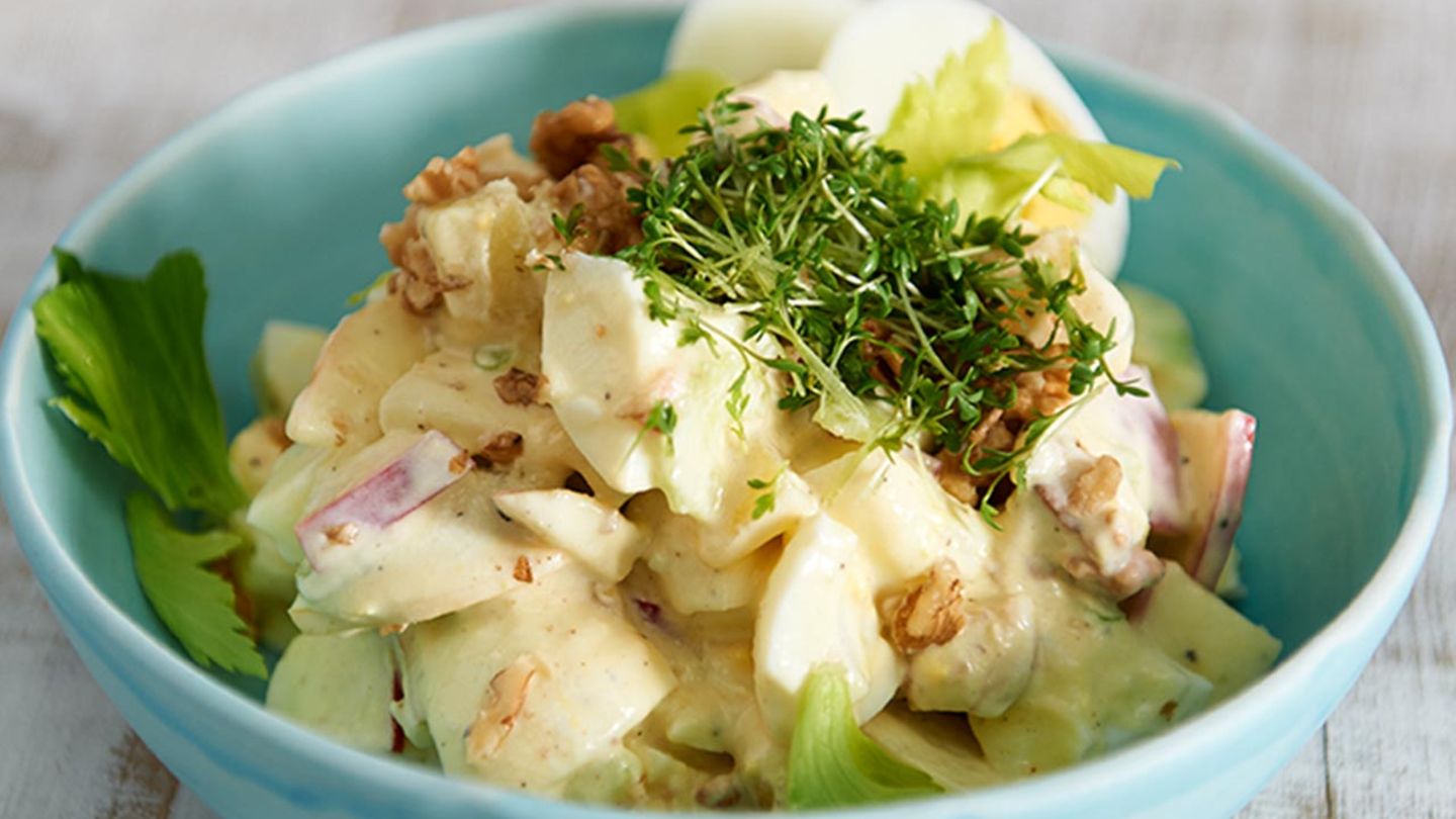 Eiersalat mit Apfel Rezept